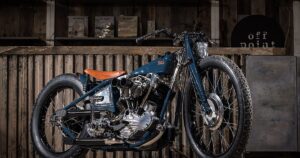 1920年代スタイルを纏うS&S Cycle Knucklehead、日本発の超スリムカスタム