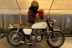 1976年式Honda CB550 K2を和風カフェレーサーにカスタム