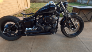 2015年式Yamaha V-Star 650をカフェボバーへカスタムするビルド計画がスタート
