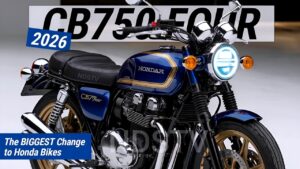 2026年型Honda CB750カフェレーサー、伝説的アイコンの復活