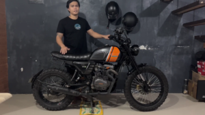 Keeway Cafe Racer 152の2年間のカスタム変遷