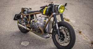 Mustangに着想を得たWoidwerk製BMW R50/2カスタム