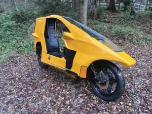 史上最も異彩を放つキャビン型モーターサイクル「Quasar」がStaffordショーに登場