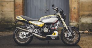 イギリス発、青春を蘇らせるYamaha RD350LCハイブリッド・カスタム