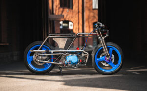 Drive-in Workshopが贈るpit-bike駆動のユニークなカスタム「Mario」誕生秘話