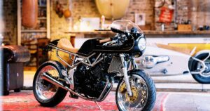 Kingston CustomによるYamaha TRX850カフェレーサーの魅力