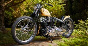 Golden Era復活、Copper Chopperが手がけた1956年式Harley-Davidson Panheadチョッパー