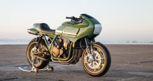 deBolex流エクストリーム・グリーン！Kawasaki ZRX1200Rカスタム