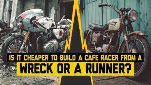 安いベースバイクで始めるカフェレーサープロジェクトの真実