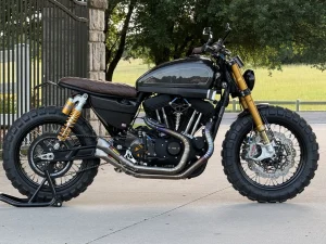 Cohn Racers手がけるHarley-Davidson Sportster Iron 1200カスタム”Muscle R2″が売却中