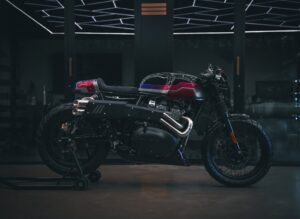 Mean Green Customsが放つ未来型カフェレーサー「Neon Discipline」