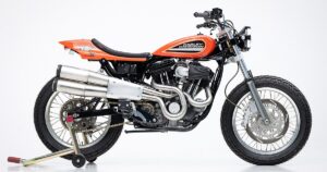 Mule MotorcyclesがBuellエンジンで2度製作したストリートトラッカー