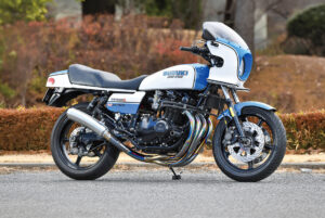 日本のOHNO-SPEEDが手がけたWes Cooley風GS1000レプリカ、希少パーツ問題を解決したカスタム