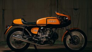 伝説を今に蘇らせた1972年式Ducati 750 Sport「Zストライプ」の輝き