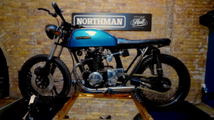 1974年式Honda CB200を再構築、”Northman”に見る職人技と現代技術の融合