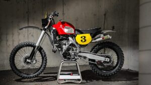 スロベニア発、レトロなHusqvarnaモトクロッサーへのモダントリビュート