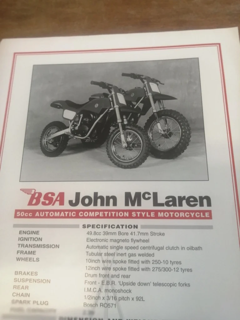 BSA-SRについて⑤|John McLaren 2 s l1600