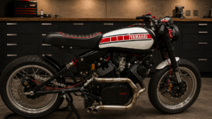 Norton Muzzoneが手掛けるXV750トラッカーの流麗なスタンス美学