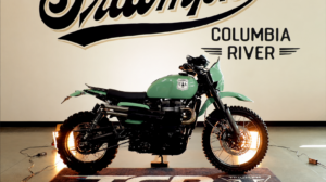 パシフィックノースウェストの荒野を駆ける、Triumph Scrambler 1200Xカスタムの真髄